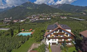 Flugaufnahme: Rimmelehof in Dorf Tirol