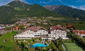 Flugaufnahme: Hotel Ruipacherhof, Dorf Tirol