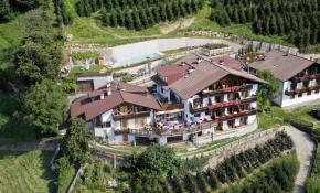 Luftaufnahme: Innerfarmerhof in Dorf Tirol, Südtirol